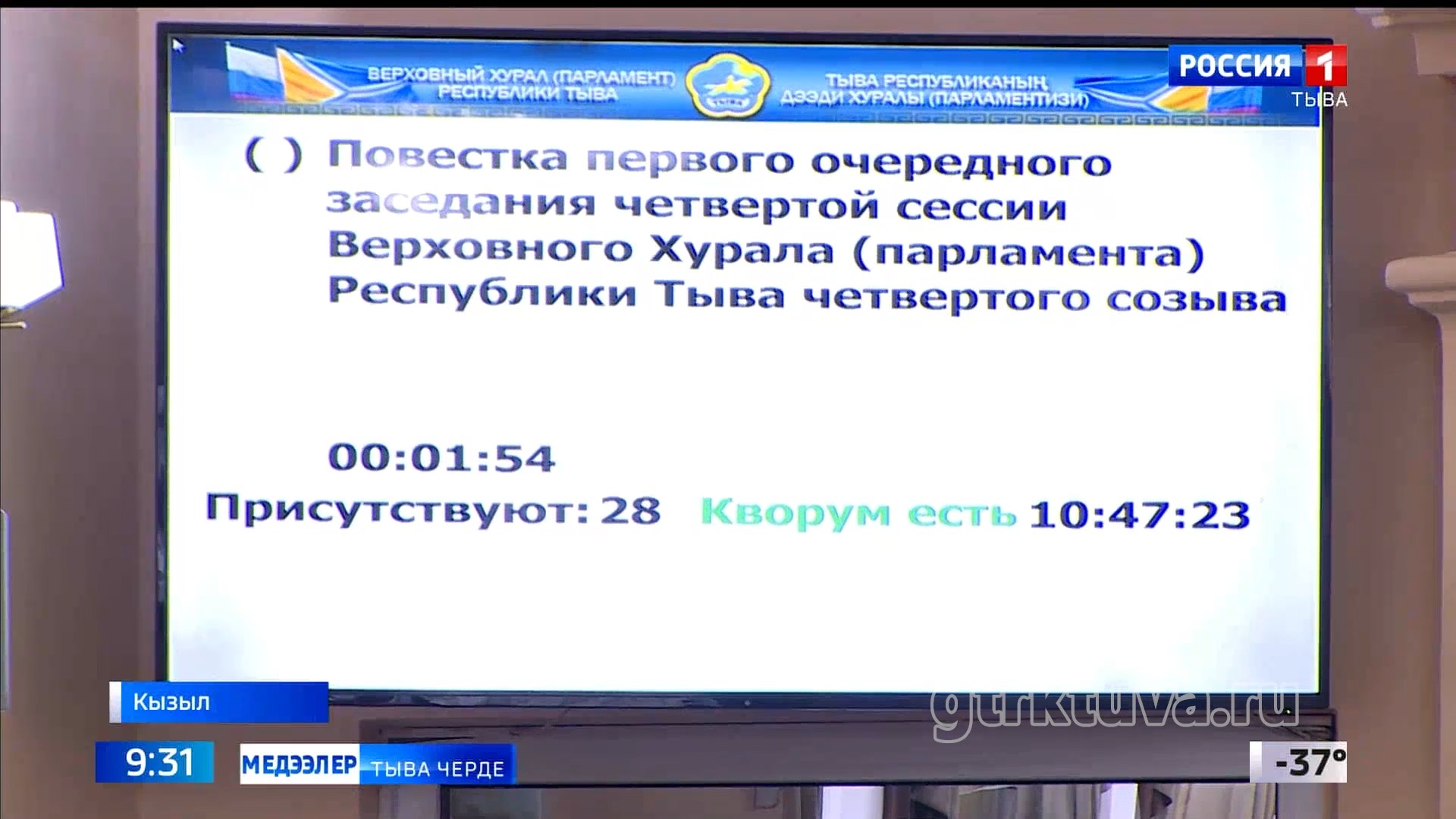 Часкы сессияны ажыткан