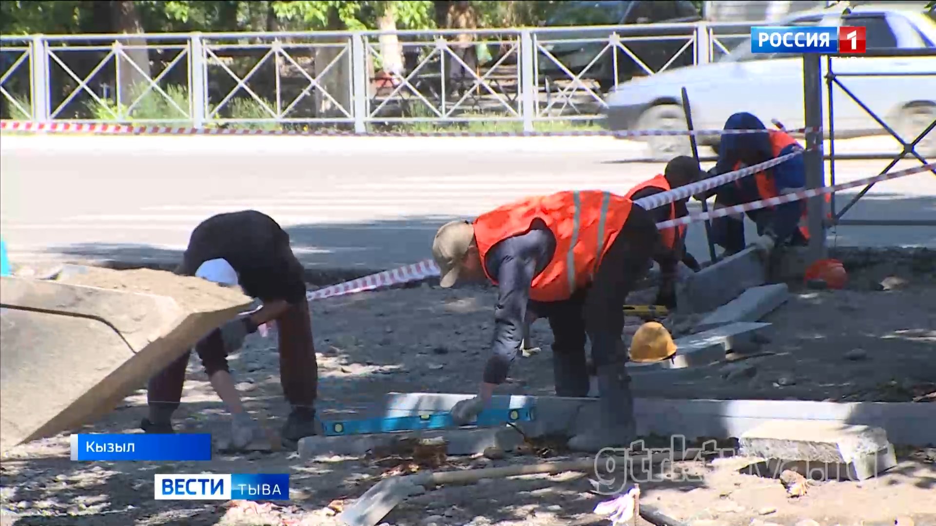 Благоустройство в Туве