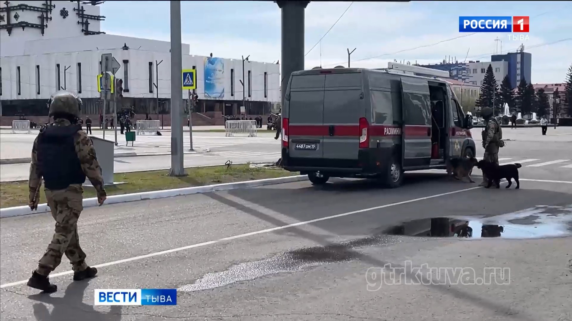 Безопасность на параде Победы